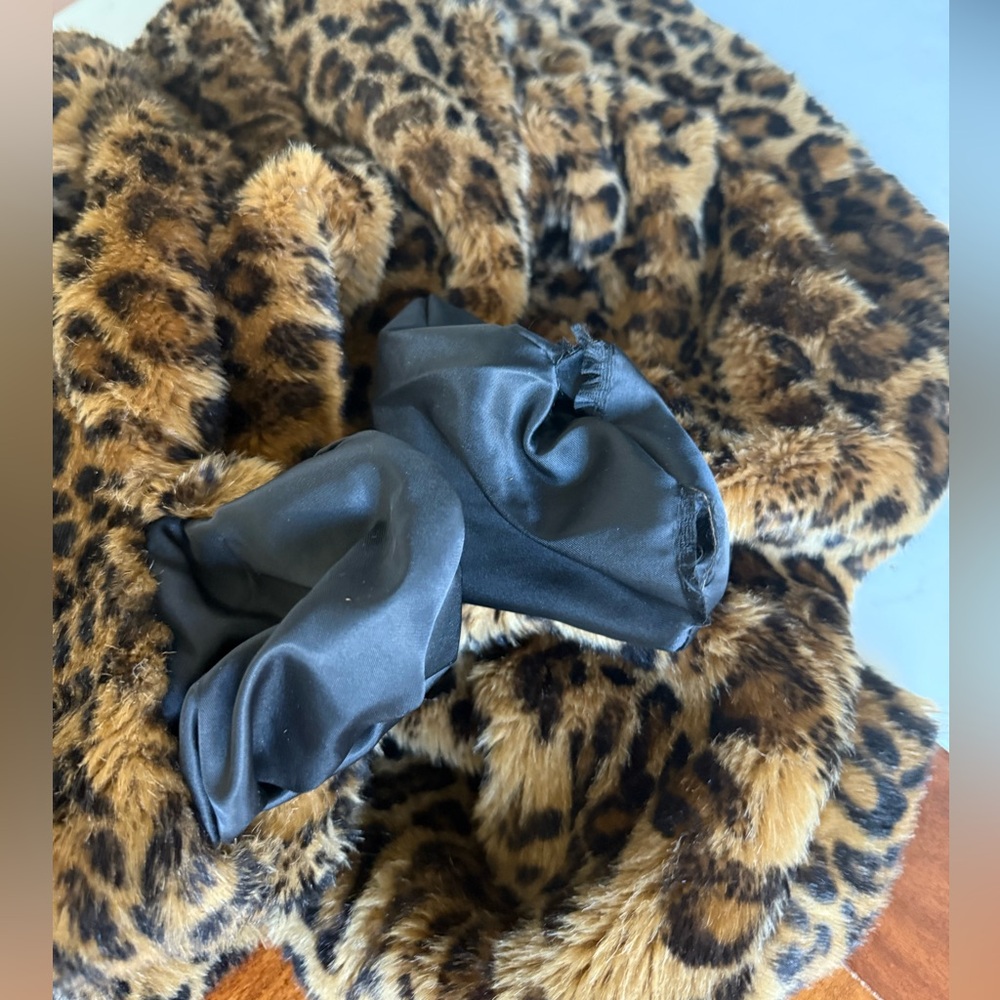 ZARA π§₯ Leopard Print Teddy Coat ANIMAL PRINT Women Jacket FAUX FUR Size XS TRF - Picture 14 of 17